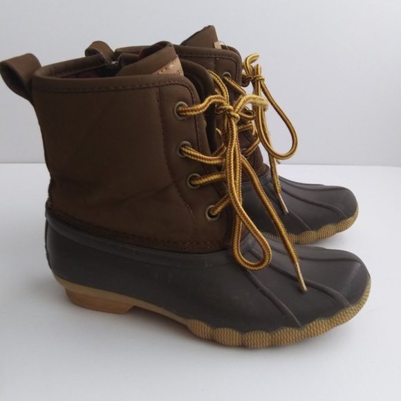 tommy hilfiger girls duck boots